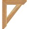 Ekena Millwork Traditional Slat Rough Sawn Bracket, Western Red Cedar, 4"W x 22"D x 26"H BKT04X22X26TRA06RWR - alternate 4
